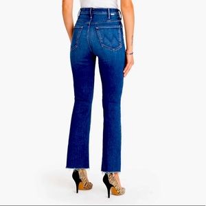 Mother Denim hustler ankle fray